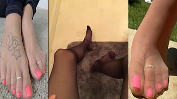 crossdress pantyhosed feet