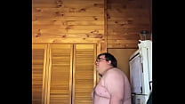 Chubby Fucks His Ass With 8