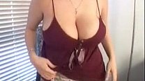 Busty Kalis Toying Her Tight Pussy