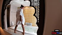 Thai Amateur Girlfriend Dances Before Taking His Big Cock