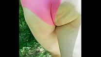 Sissy Crossdresser Ass Shaking Walking Around Part 2