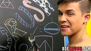 Delicious twink wanks and inserts dildo Delicious twink wanks and inserts dildo