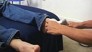 He soon begins to talk to me as i knead and masturbate on his salami He soon begins to talk to me as i knead and masturbate on his salami