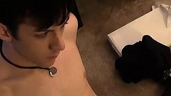 Hot gay jared is jumpy about his first time wanking off on Hot gay jared is jumpy about his first time wanking off on