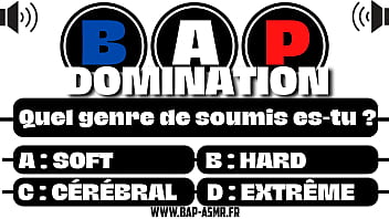 écoute ton maitre et découvre quel genre de mec soumis tu es au fond de toi