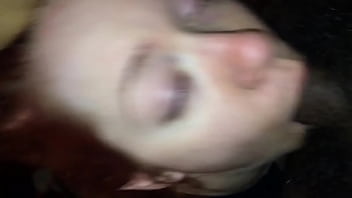 Redhead made to take black cock in her mouth Redhead made to take black cock in her mouth