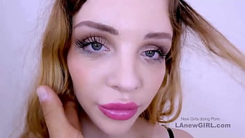 Blonde bombshell with a smile got seduced by the producer Blonde bombshell with a smile got seduced by the producer