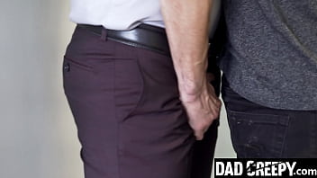 Step son is desperate to ride stepfather's dick dadcreepy