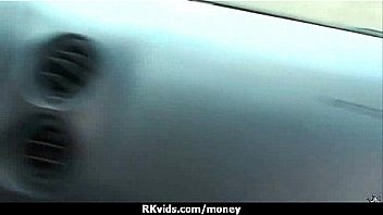 Desperate teen naked in public and fucks to pay rent 27