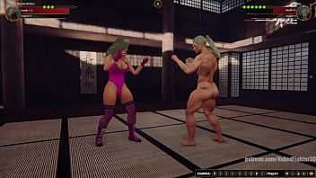 Bambi vs tristany nf3d female mma combat dojo battle boobs Bambi vs tristany nf3d female mma combat dojo battle boobs