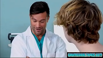Teen and doctor bareback examination Teen and doctor bareback examination