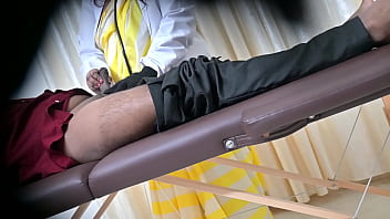 Sahiya bheevi jerking dick in clinic Sahiya bheevi jerking dick in clinic