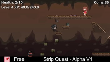 Strip quest alpha v1 free game itchio adventure platformer role playing Strip quest alpha v1 free game itchio adventure platformer role playing