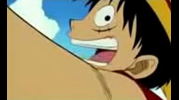 Luffy gostoso e punheta
