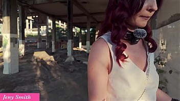 Jeny smith caught by stranger in abandoned construction Jeny smith caught by stranger in abandoned construction