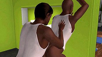 Horny 3d cartoon ebony stud getting his ass fucked Horny 3d cartoon ebony stud getting his ass fucked