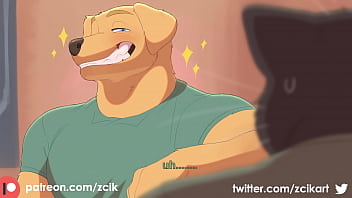 Gay sex furry hot cum