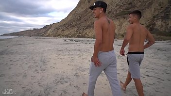 Hot guys flip after visiting nude beach Hot guys flip after visiting nude beach