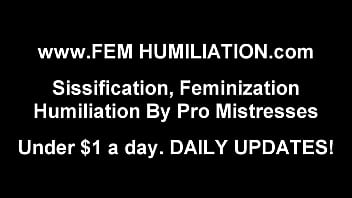 Made to crossdress fetish femdom Made to crossdress fetish femdom