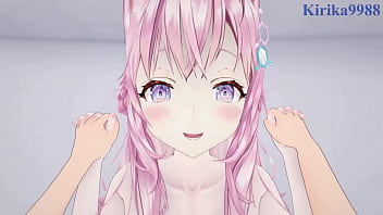 Hakui koyori and sakamata chloe intense sex hololive vtuber pov hentai
