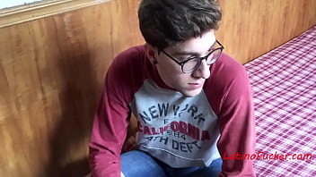 Teen jerks off on cam for latin old man Teen jerks off on cam for latin old man