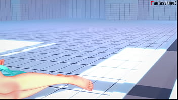 Hatsune miku bikini footjob and blowjob 1 vocaloid full & pov on sheer & fantasyking3 Hatsune miku bikini footjob and blowjob 1 vocaloid full & pov on sheer & fantasyking3