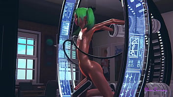 Yaoi femboy ash in a sex machine Yaoi femboy ash in a sex machine