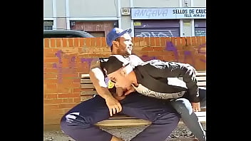 Sucking his work colleague Sucking his work colleague