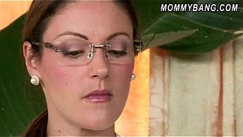 Sexy stepmom busted teen couple fucking and had threesome sex Sexy stepmom busted teen couple fucking and had threesome sex