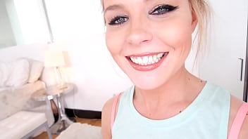 Nicole clitman huge cock pov blowjob all the way down deepthroat facefuck and cum swallow