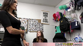 Hot milf thief caught and punished real hard Hot milf thief caught and punished real hard