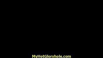 Hottie sucks and fucks black cock for cusmhot at gloryhole 2 Hottie sucks and fucks black cock for cusmhot at gloryhole 2