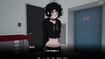 My femboy roommate #01 goth femboy shows me their big ass My femboy roommate #01 goth femboy shows me their big ass