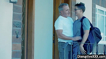 Creepy step dad looking after step son