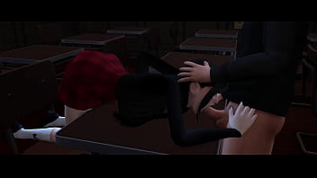 Virgin goth smashed by her teacher Virgin goth smashed by her teacher