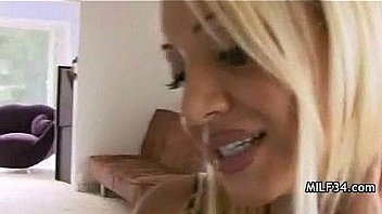 Big breated horny milf's bedroom seduction Big breated horny milf's bedroom seduction