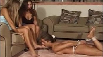 Mistress and her feet slave Mistress and her feet slave