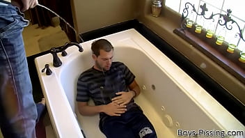 Amateur barebacked and peed on hardcore