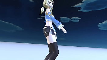 Baile de chica anime caliente Baile de chica anime caliente