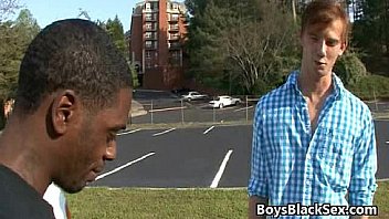 Black gay dude fuck white skinny twink hard in his tight ass 15 Black gay dude fuck white skinny twink hard in his tight ass 15