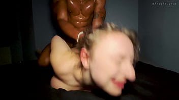 Big black cock slut first hardcore interracial bbc anal squirting and piss drinking