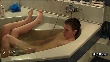 Hot young couple having sex