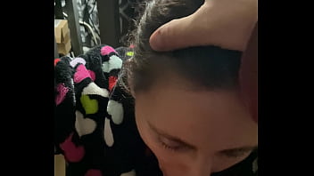 Getting a blow job
