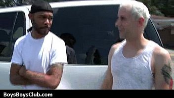 Muscled black gay boys humiliate white twinks hardcore 10 Muscled black gay boys humiliate white twinks hardcore 10