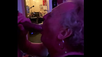 Cuckold gets bbc cum Cuckold gets bbc cum