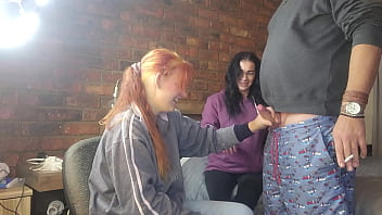 Amateur two girls jerking me off Amateur two girls jerking me off