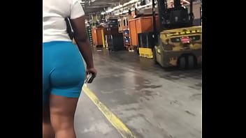 Black ass walking Black ass walking