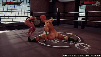 Alyssa vs aine nf3d female mma combat ring Alyssa vs aine nf3d female mma combat ring