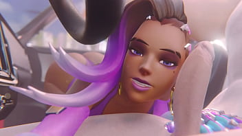 Overwatch sombra with sexy body enjoys huge dick Overwatch sombra with sexy body enjoys huge dick