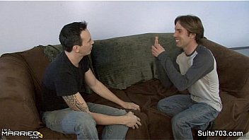 Tattooed married guy gets fucked by a gay Tattooed married guy gets fucked by a gay